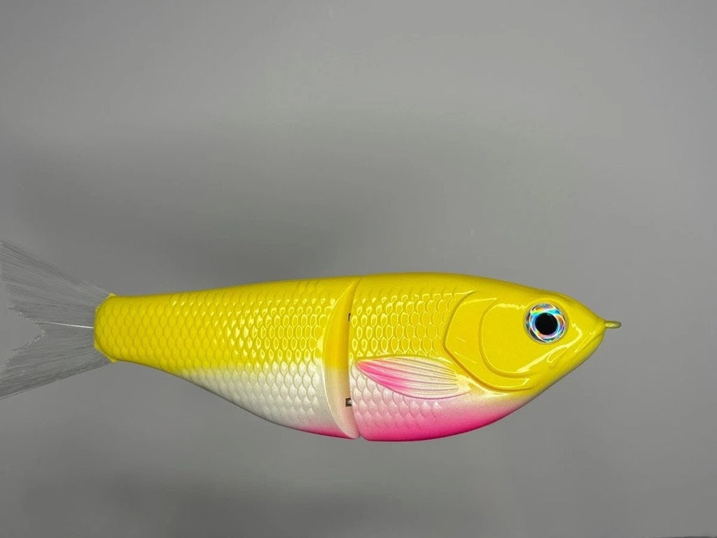 Pink lemonade glide bait