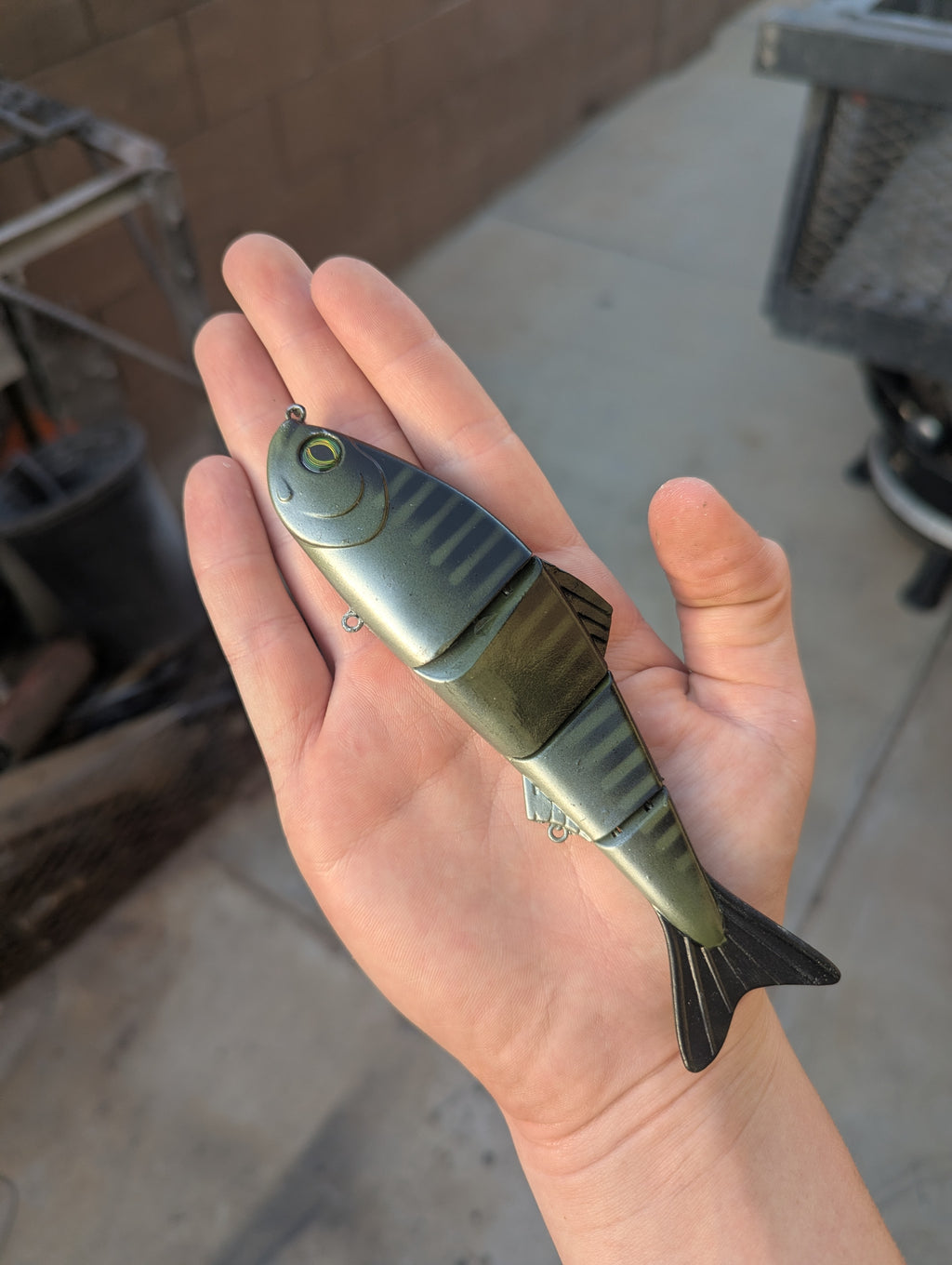 Baby bass glide bait