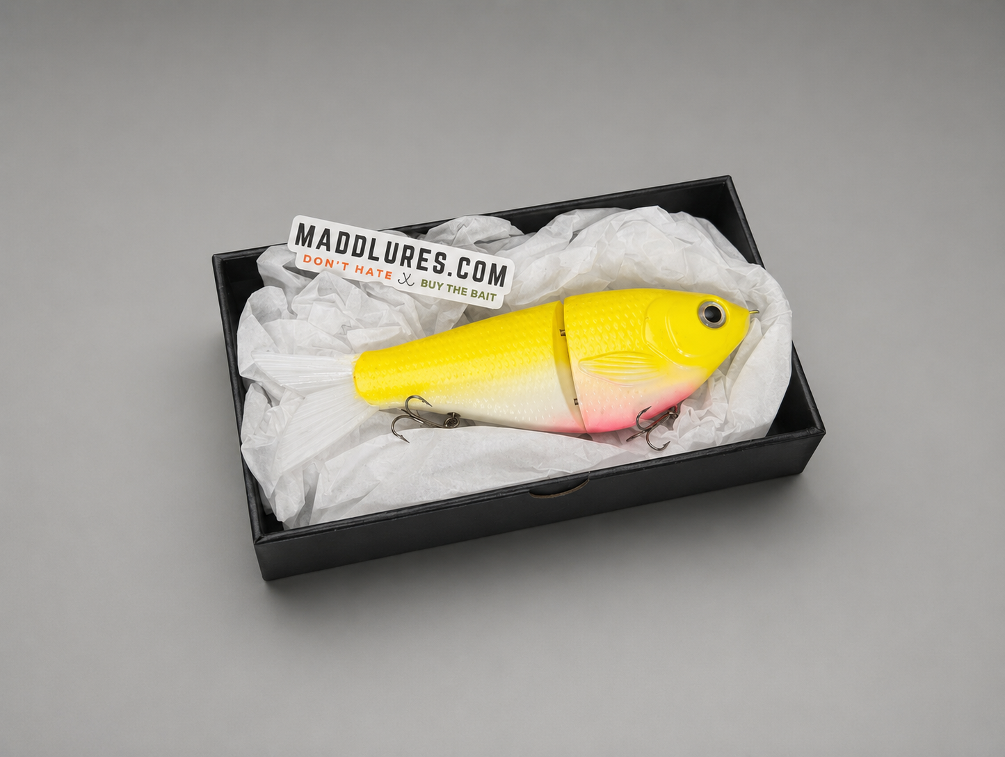 Pink lemonade glide bait